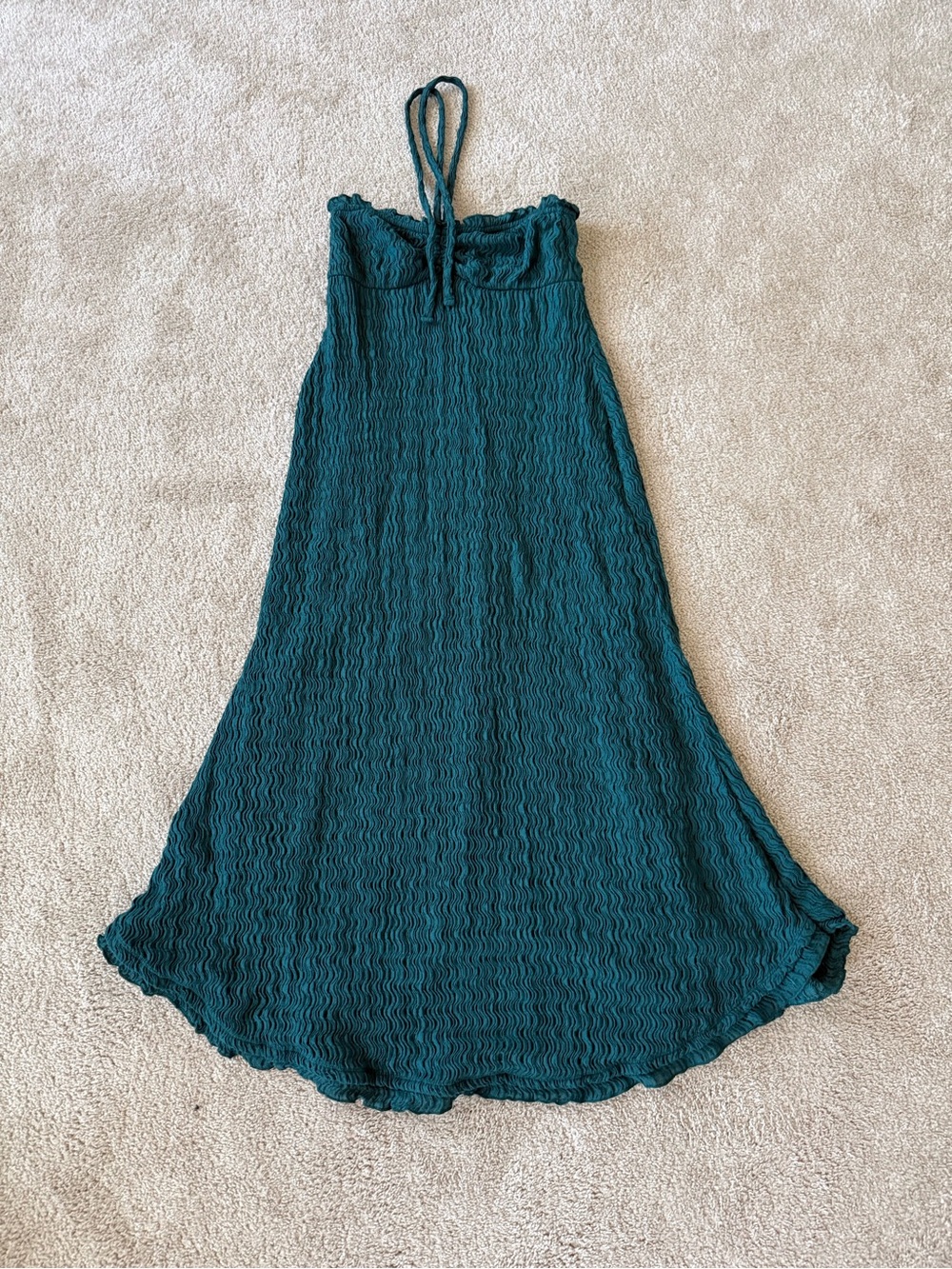 Free People Teal Maxi Dress